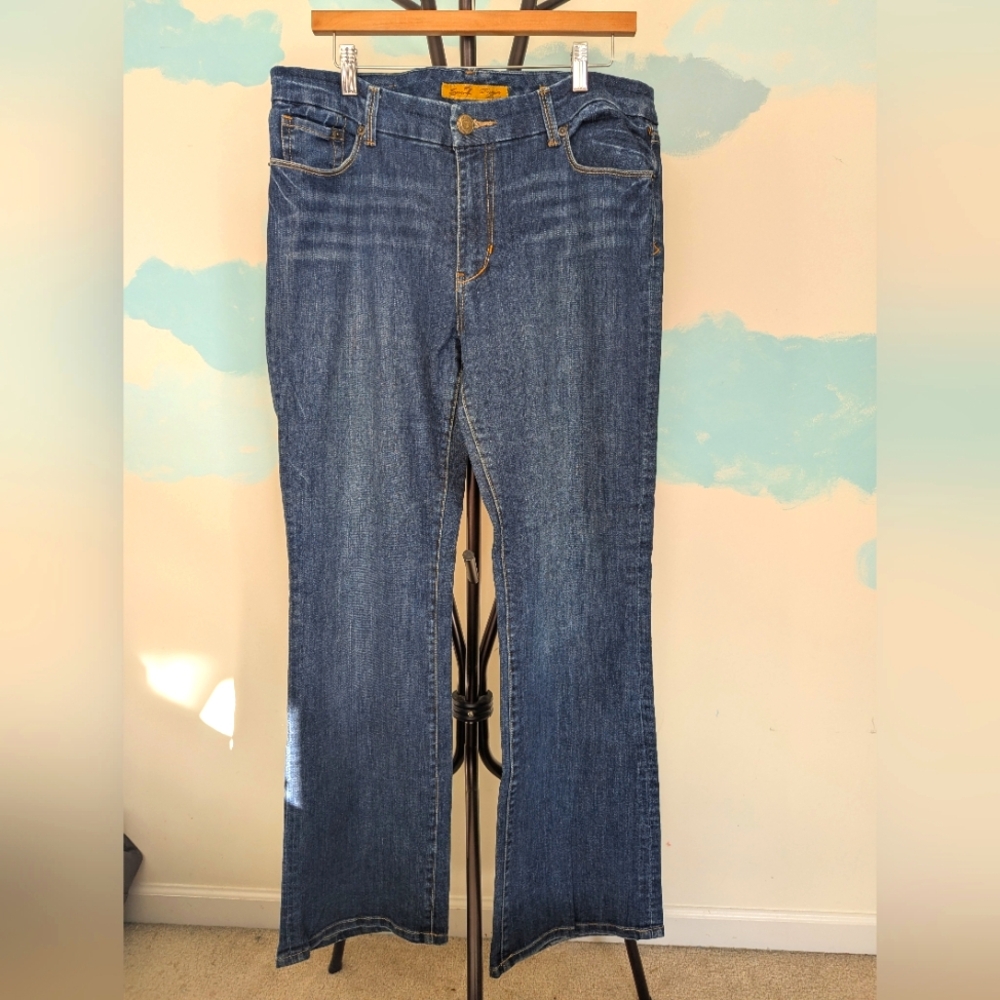 7 for All Mankind Women's Bootcut Jeans - Size 14
